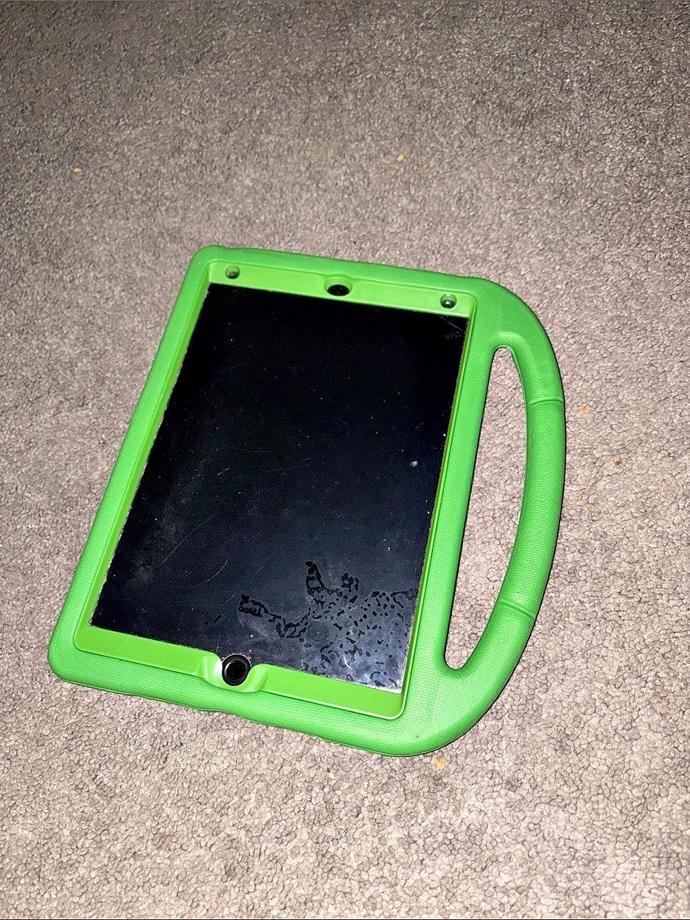 ipad Green & Black case